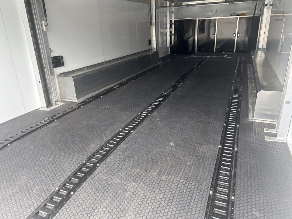 Used 2019 ATC 26 FT QUEST ALUMINUM STACKER TRAILER WITH ESCAPE DOOR