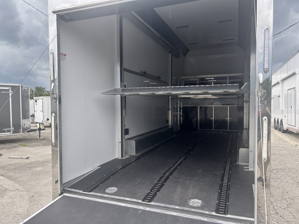 Used 2019 ATC 26 FT QUEST ALUMINUM STACKER TRAILER WITH ESCAPE DOOR