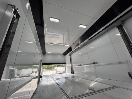 Used 2019 ATC 26 FT QUEST ALUMINUM STACKER TRAILER WITH ESCAPE DOOR