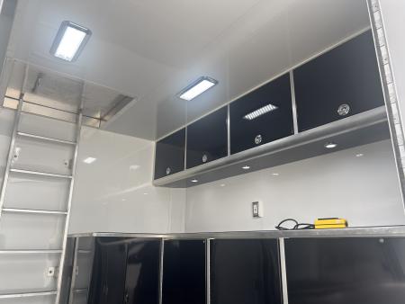 Used 2019 ATC 26 FT QUEST ALUMINUM STACKER TRAILER WITH ESCAPE DOOR
