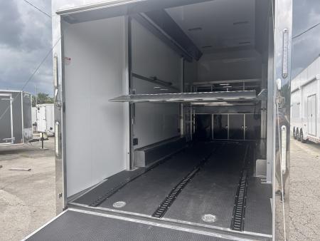 Used 2019 ATC 26 FT QUEST ALUMINUM STACKER TRAILER WITH ESCAPE DOOR