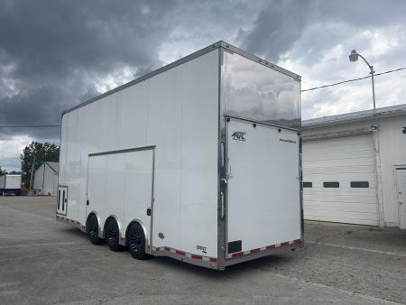 Used 2019 ATC 26 FT QUEST ALUMINUM STACKER TRAILER WITH ESCAPE DOOR