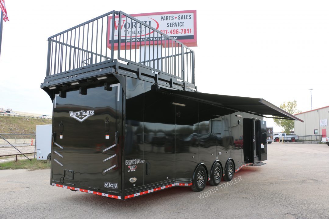 New 2026 Cargo Mate CARGO MATE ELIMINATOR 34FT W.HEXGLOW LIGHTING, SUBWOOFERS, MINI SPLIT AND MORE!! Car / Racing Trailer