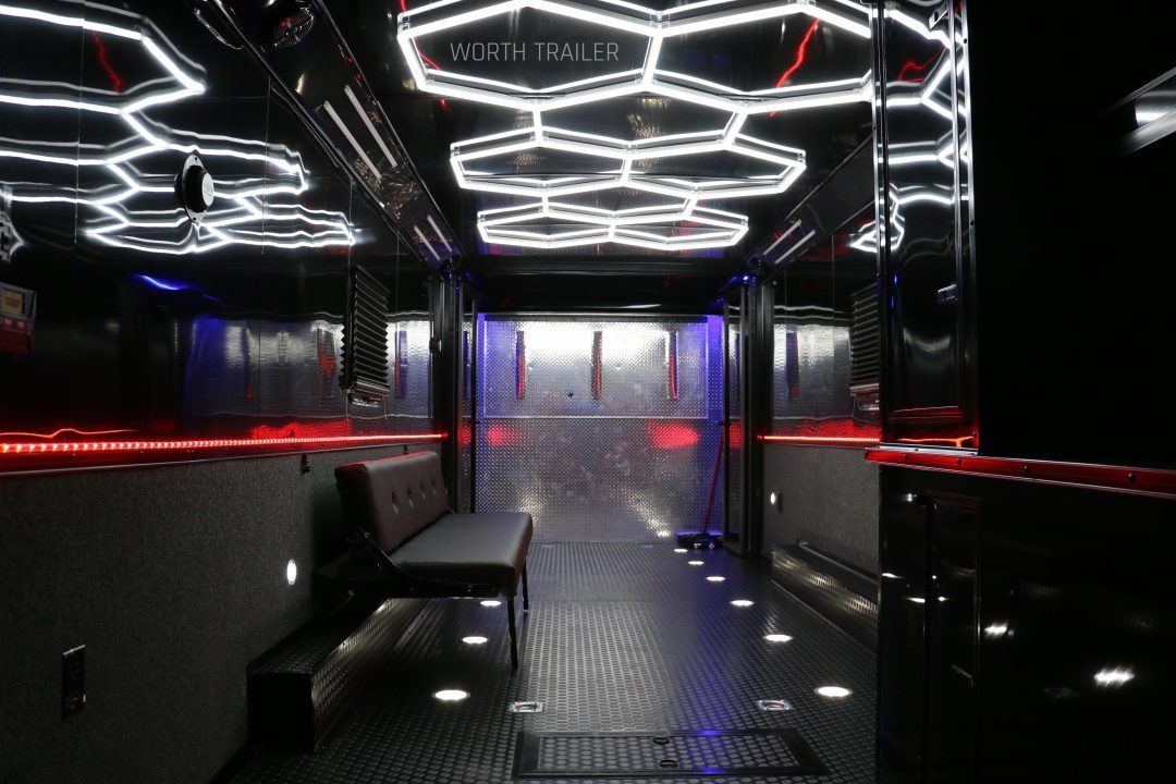 New 2026 Cargo Mate CARGO MATE ELIMINATOR 34FT W.HEXGLOW LIGHTING, SUBWOOFERS, MINI SPLIT AND MORE!! Car / Racing Trailer