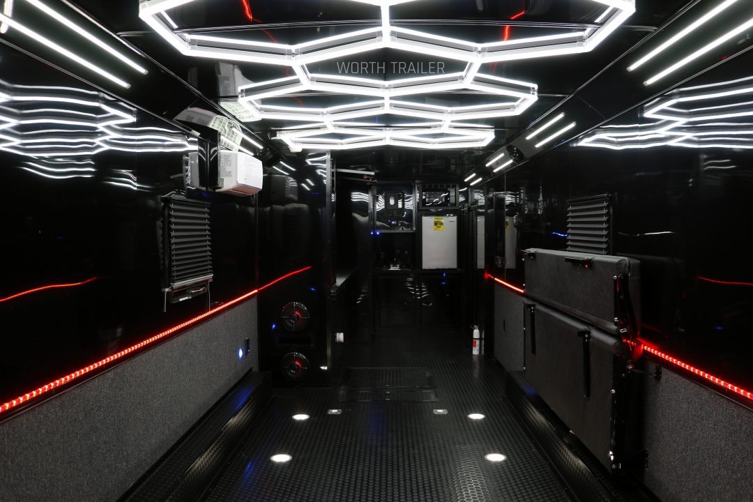 New 2026 Cargo Mate CARGO MATE ELIMINATOR 34FT W.HEXGLOW LIGHTING, SUBWOOFERS, MINI SPLIT AND MORE!! Car / Racing Trailer