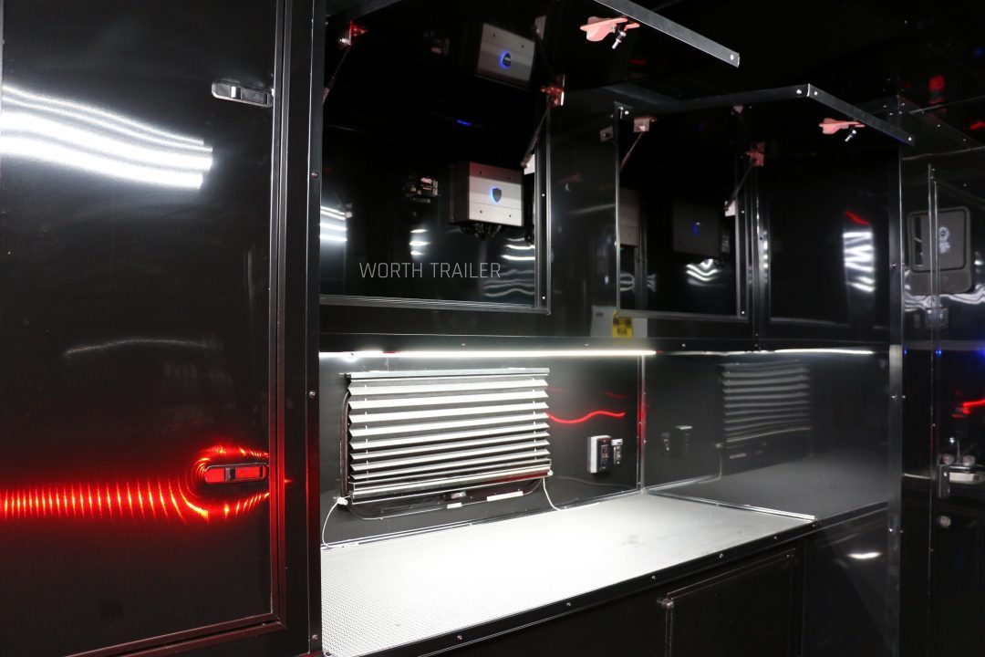New 2026 Cargo Mate CARGO MATE ELIMINATOR 34FT W.HEXGLOW LIGHTING, SUBWOOFERS, MINI SPLIT AND MORE!! Car / Racing Trailer
