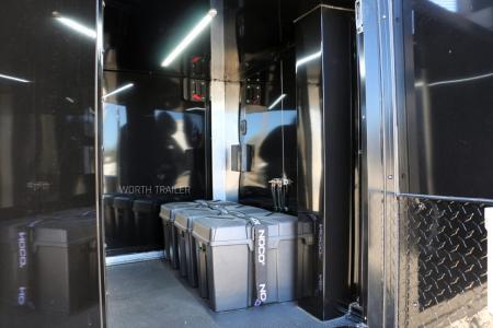 New 2026 Cargo Mate CARGO MATE ELIMINATOR 34FT W.HEXGLOW LIGHTING, SUBWOOFERS, MINI SPLIT AND MORE!! Car / Racing Trailer