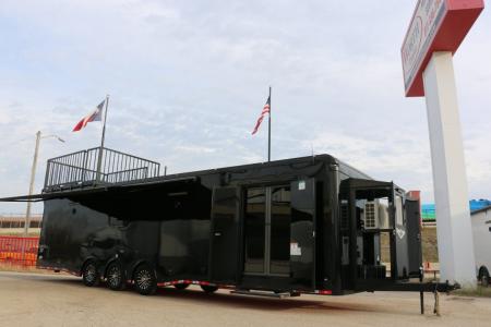 New 2026 Cargo Mate CARGO MATE ELIMINATOR 34FT W.HEXGLOW LIGHTING, SUBWOOFERS, MINI SPLIT AND MORE!! Car / Racing Trailer