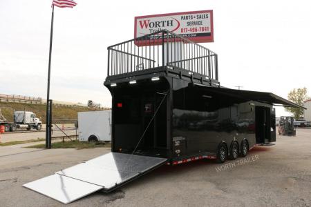 New 2026 Cargo Mate CARGO MATE ELIMINATOR 34FT W.HEXGLOW LIGHTING, SUBWOOFERS, MINI SPLIT AND MORE!! Car / Racing Trailer