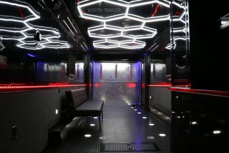 New 2026 Cargo Mate CARGO MATE ELIMINATOR 34FT W.HEXGLOW LIGHTING, SUBWOOFERS, MINI SPLIT AND MORE!! Car / Racing Trailer