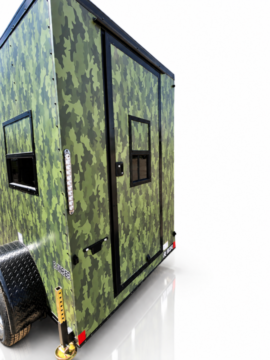 New Portable Hunter's Blind Trailer