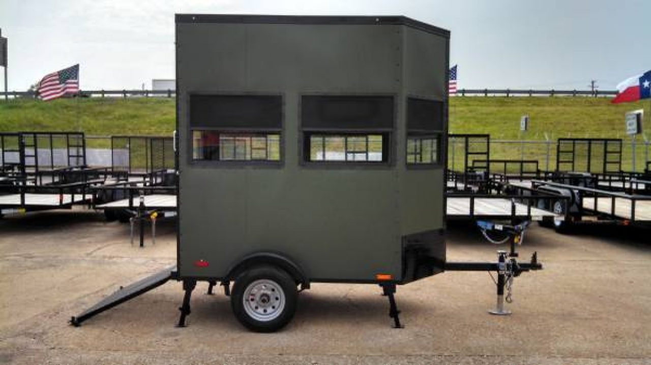 New Portable Hunter's Blind Trailer