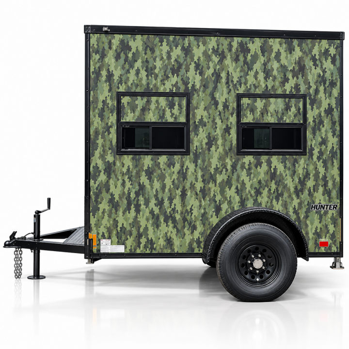 New Portable Hunter's Blind Trailer