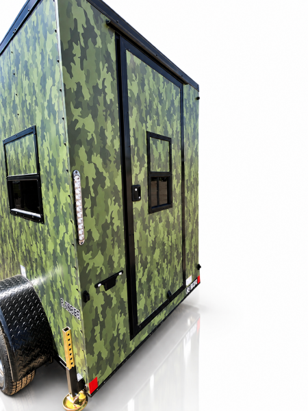 New Portable Hunter's Blind Trailer