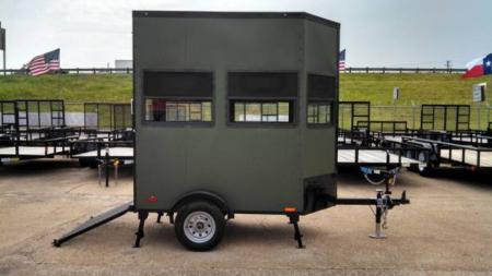 New Portable Hunter's Blind Trailer