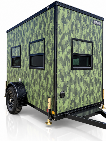New Portable Hunter's Blind Trailer