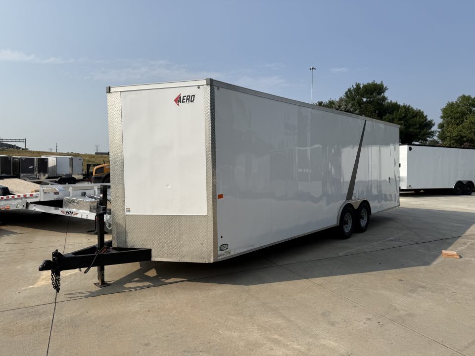 Used 2024 AERO 8.5x24+2V Cargo / Enclosed Trailer
