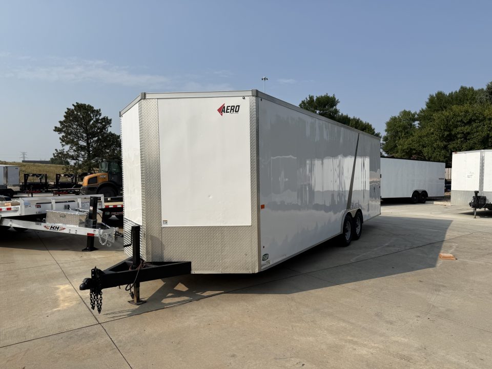 Used 2024 AERO 8.5x24+2V Cargo / Enclosed Trailer