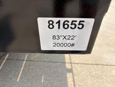 New 2027 Behnke TBCT2220ET-10K Utility Trailer
