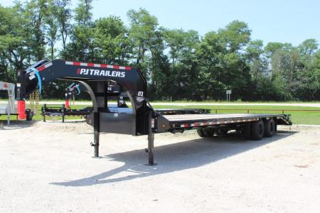 New 2027 PJ Trailers LD 32' Gooseneck Flatbed Trailer
