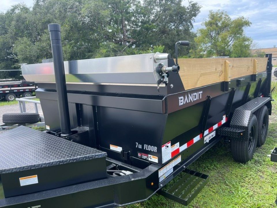 New 2027 Bandit 7X14 LS BANDIT DUMP TRAILER 8K Dump Trailer