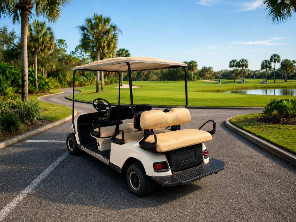 Used 2006 EZGO 6 Passenger Gas Golf Cart