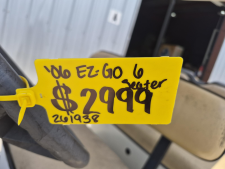 Used 2006 EZGO 6 Passenger Gas Golf Cart