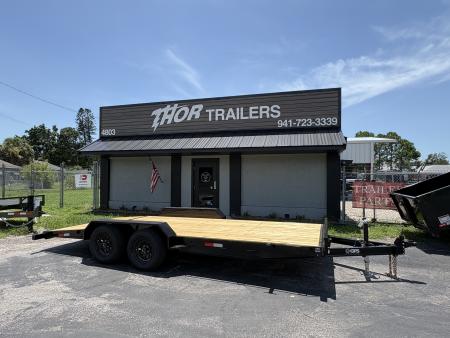 New 2026 GPS Trailers 7X18 7K P/T DECK CAR HAULER Car / Racing Trailer