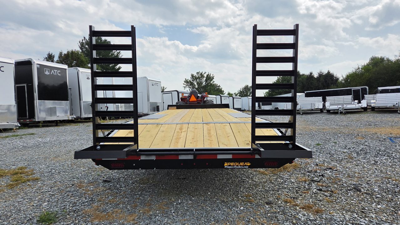 New 2027 Pequea Trailers HDDO 24' RAMP Deckover Trailer