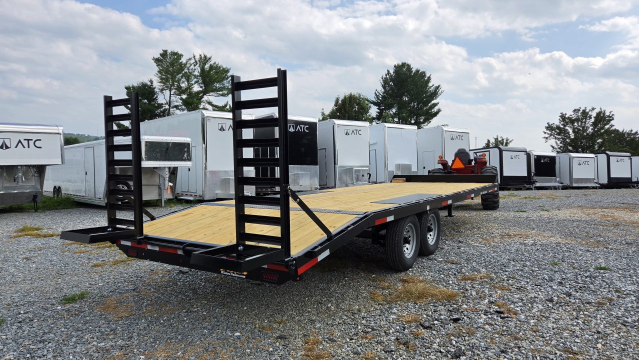 New 2027 Pequea Trailers HDDO 24' RAMP Deckover Trailer