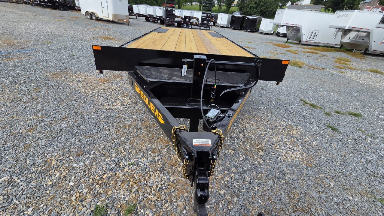 New 2027 Pequea Trailers HDDO 24' RAMP Deckover Trailer