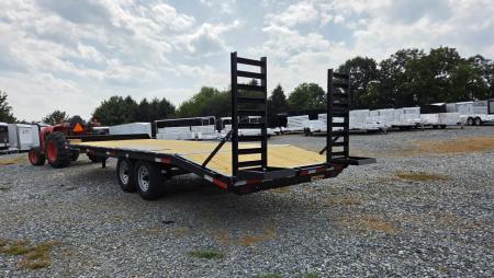 New 2027 Pequea Trailers HDDO 24' RAMP Deckover Trailer