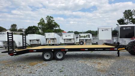 New 2027 Pequea Trailers HDDO 24' RAMP Deckover Trailer