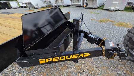 New 2027 Pequea Trailers HDDO 24' RAMP Deckover Trailer