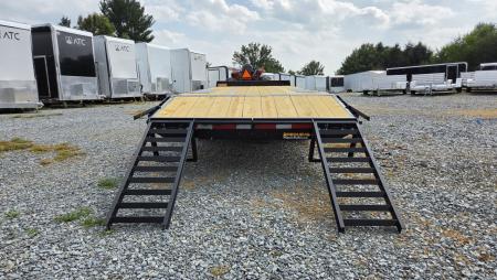 New 2027 Pequea Trailers HDDO 24' RAMP Deckover Trailer
