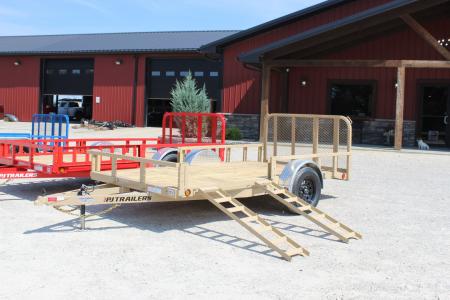 New 2027 PJ Trailers 77  x 12' U7 Utility Trailer