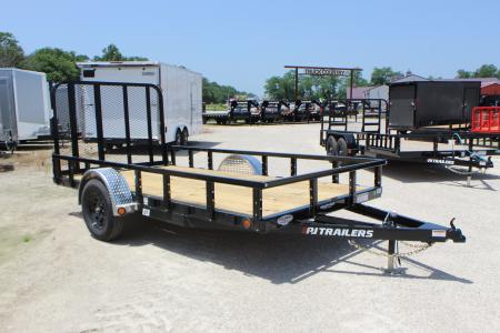 New 2027 PJ Trailers 77  x 12' U7 Utility Trailer