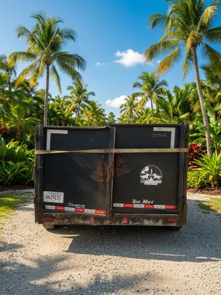 Consignment 2022 7x16 Gooseneck Dump Trailer – 14K GVWR | 4' Sides | Barn Doors Dump Trailer