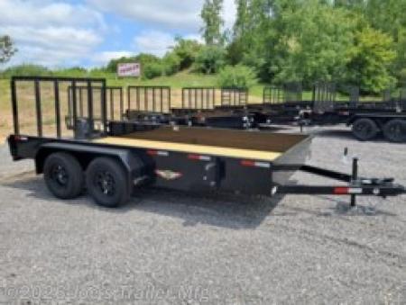 New 2025 H&H Trailers H8216TSS-070 82x16 7000 GVWR Utility Trailer