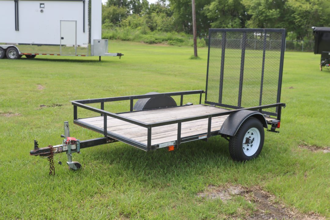 Used 2019 5X8 Carry-On Utility Trailer
