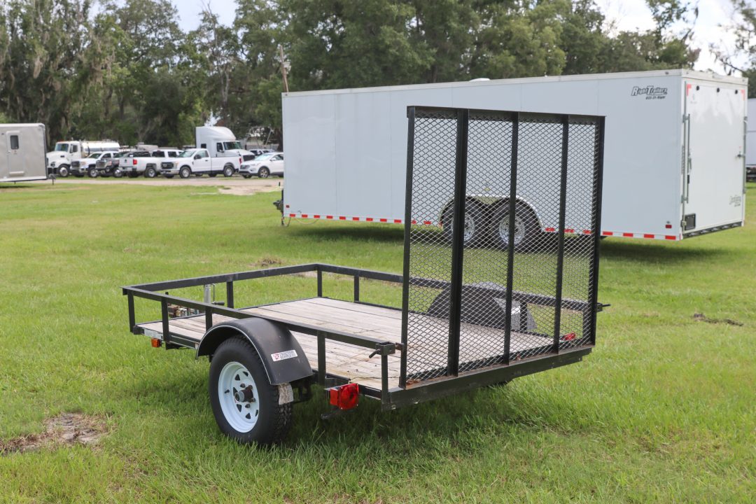 Used 2019 5X8 Carry-On Utility Trailer