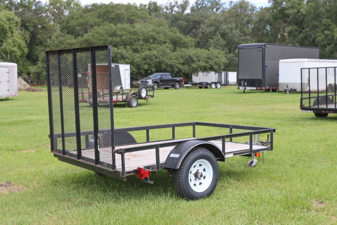 Used 2019 5X8 Carry-On Utility Trailer