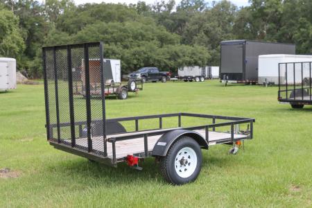 Used 2019 5X8 Carry-On Utility Trailer