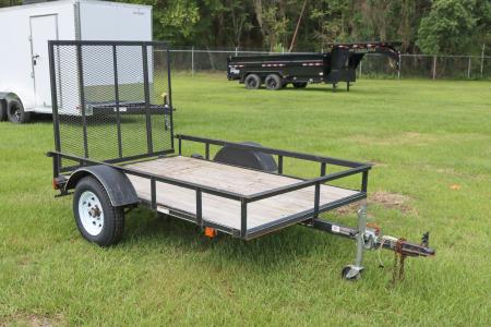 Used 2019 5X8 Carry-On Utility Trailer