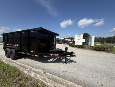 New 2026 Panther Cargo 7X16X4 Dump Trailer