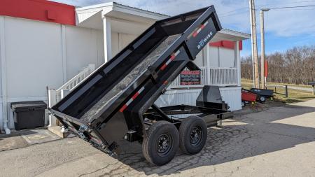 New 2027 BWise 6x12 Lo Pro Equipment Dump Trailer