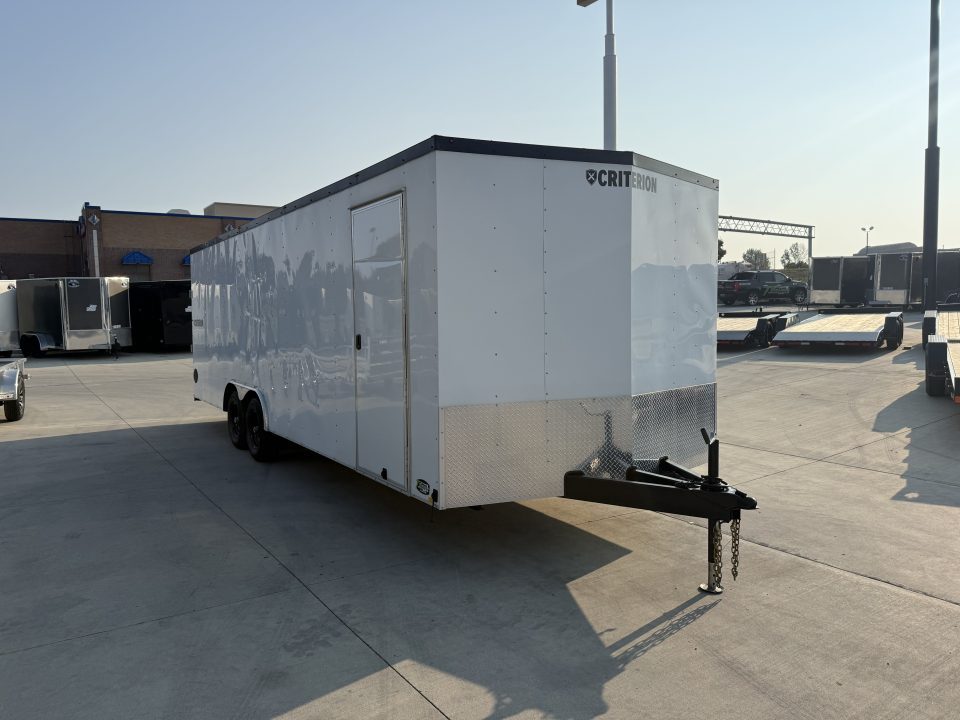 Used 2022 Criterion 8.5x24 plus v Cargo / Enclosed Trailer