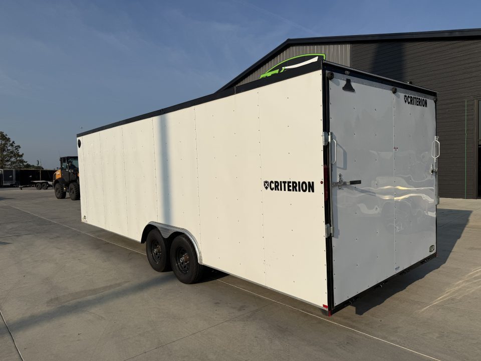 Used 2022 Criterion 8.5x24 plus v Cargo / Enclosed Trailer