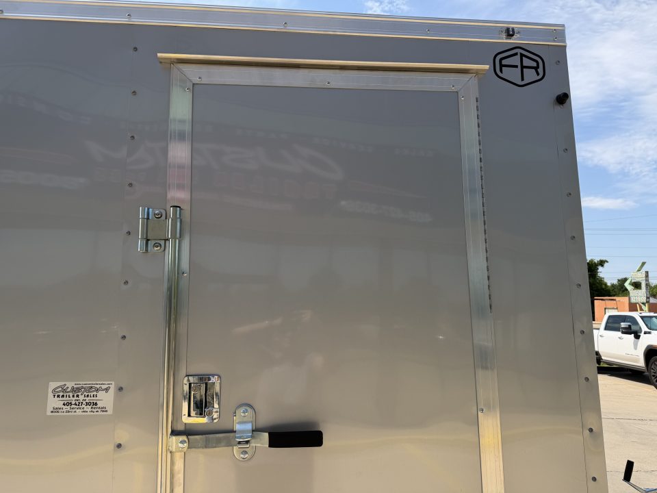 New #056767 2027 Forest River TA2 6 X 12 TANDEM AXLE 7K ENCLOSED W/ REAR RAMP DOOR