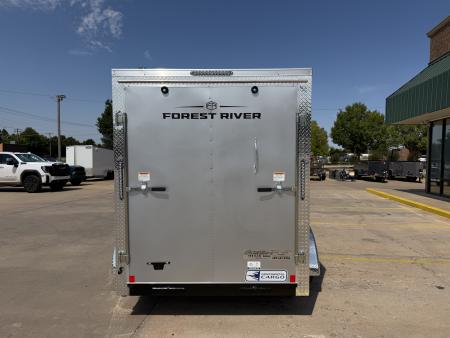 New #056767 2027 Forest River TA2 6 X 12 TANDEM AXLE 7K ENCLOSED W/ REAR RAMP DOOR